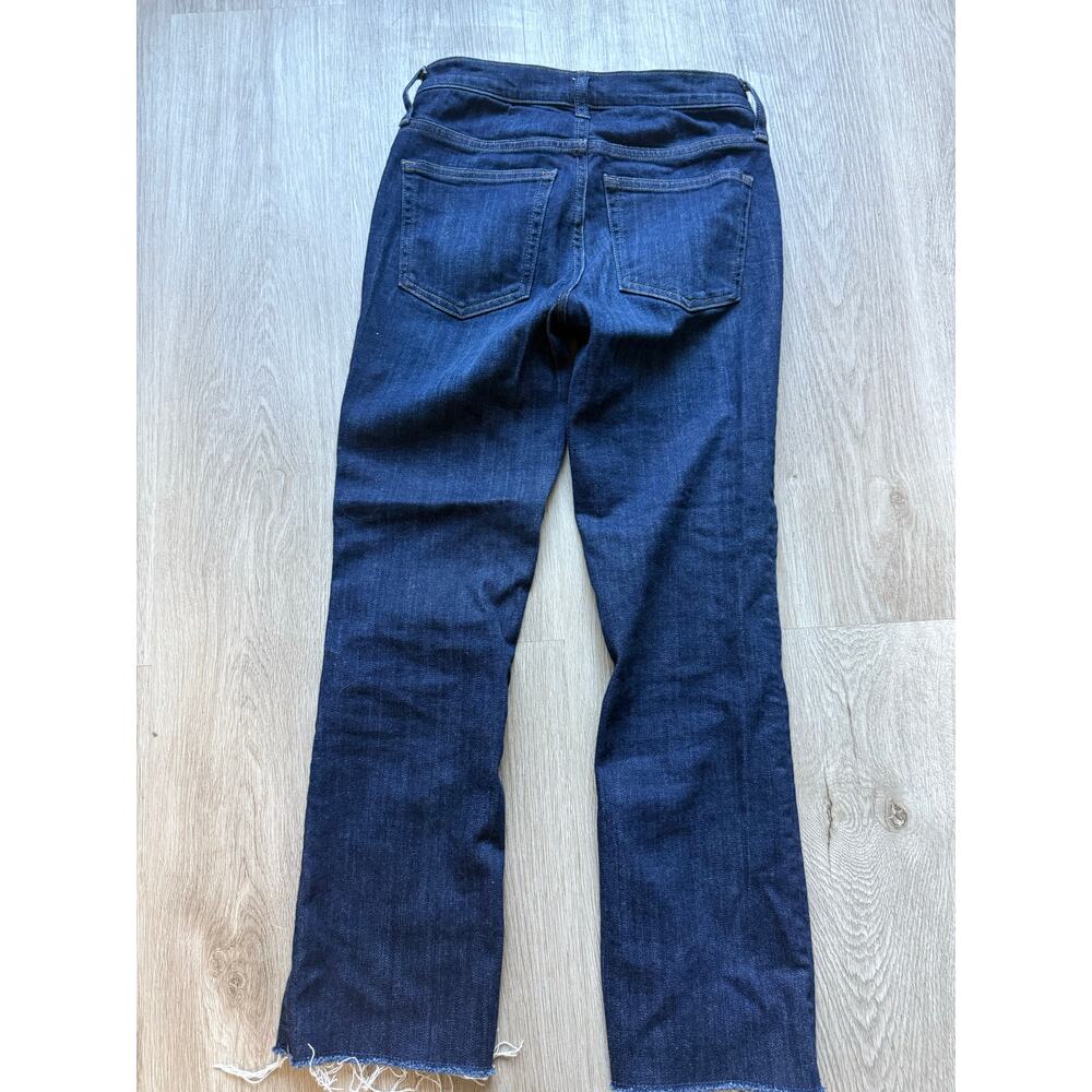 J. Crew 9" Demi Boot Crop Denim Jeans, women's size 24 - Picture 2 of 7